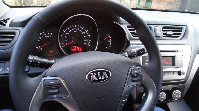 Kia Rio комплектация Comfort Audio