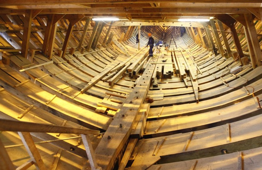 Верфь исторического судостроения Полтава Санкт-Петербург