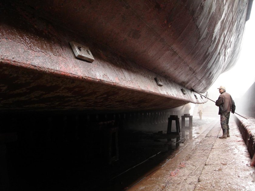 Скуловой киль судна