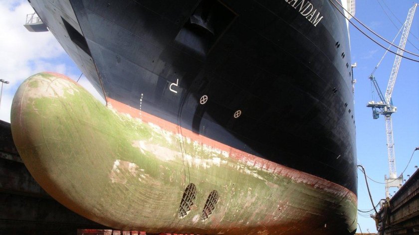 Куин Мэри 2 гребные винты