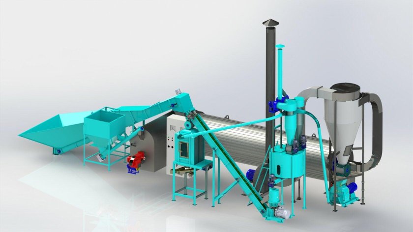 Сушилка гранулятор сгкс-30