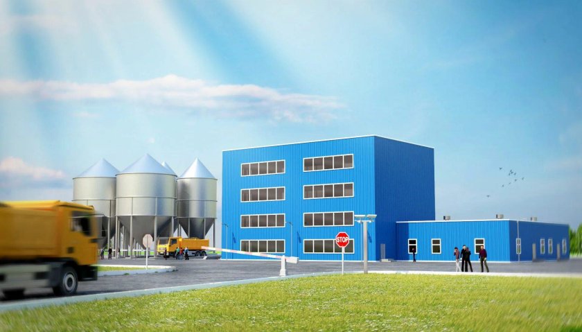 Кормоцех здание