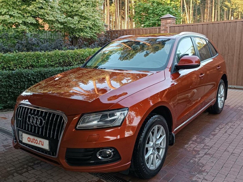 Q5 коричневый Audi коричневый тик