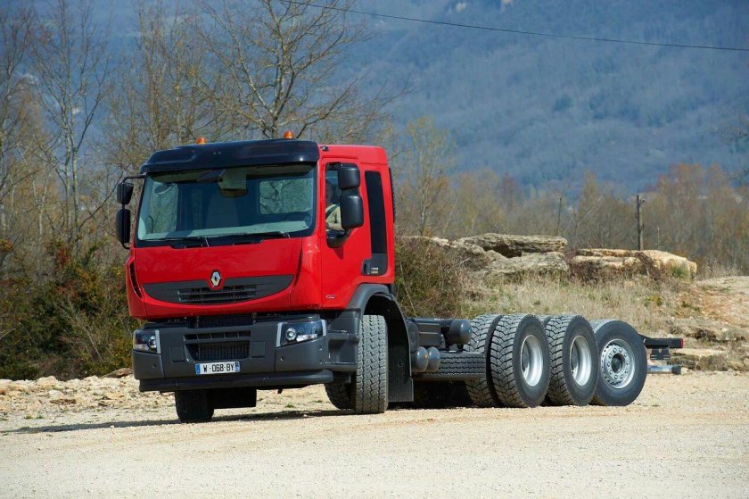 Вольво 8х4 шасси