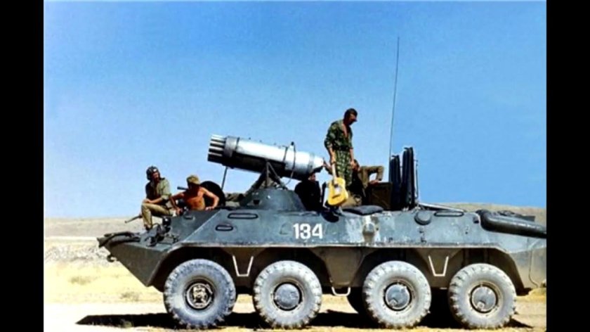 БТР-80 В Афганистане