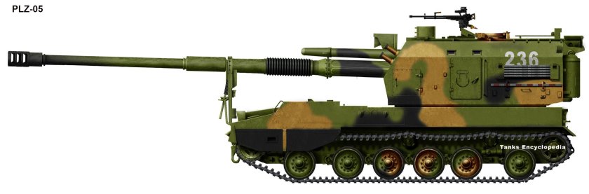 Plz 05 самоходная гаубица