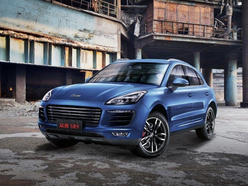 Китайский Порше Zotye sr9
