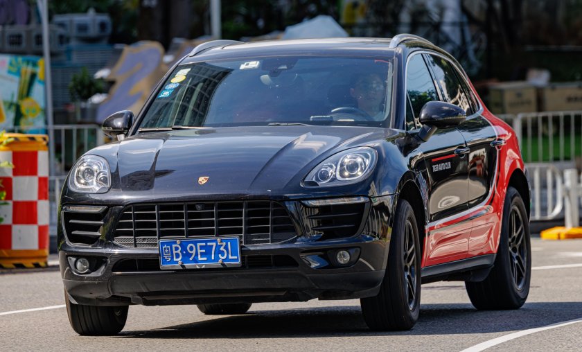 Порше в Китае