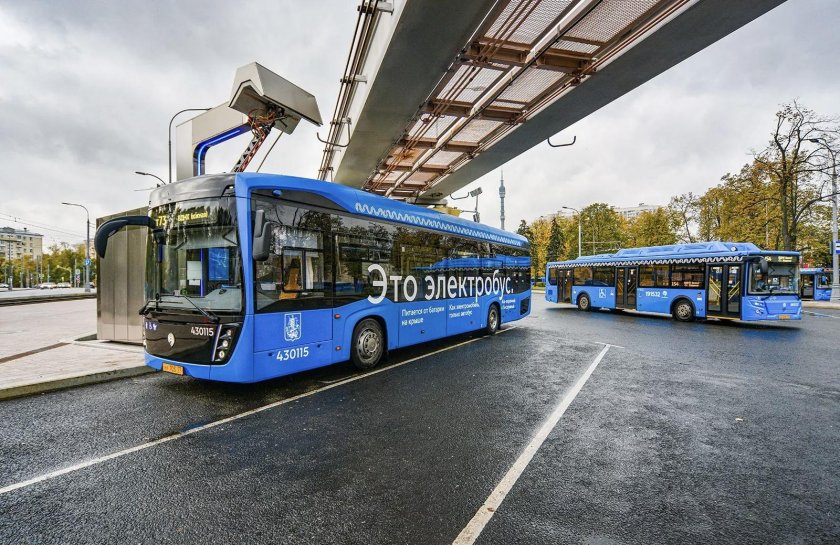 Автобусы Москва электробус