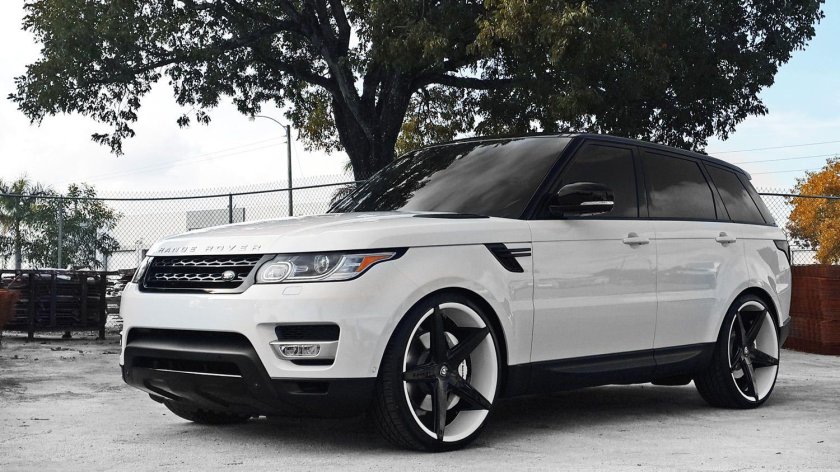 Рендж Ровер белый