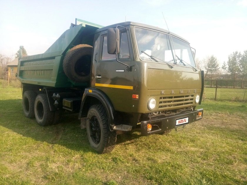 КАМАЗ 5511 зеленый