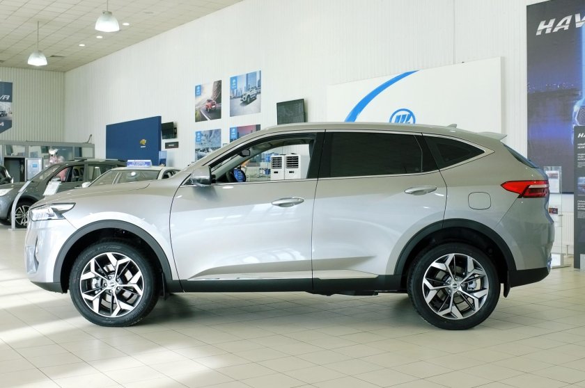 Haval f7 Tech Plus серый