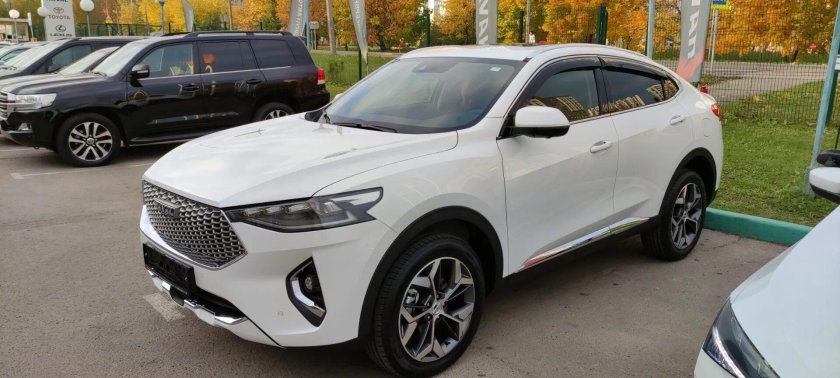 Haval f7x Tech Plus белый
