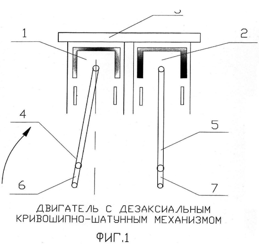 Дезаксиальный Кривошипно-шатунный механизм