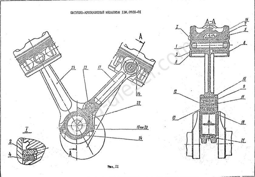 Судовой дизель м623