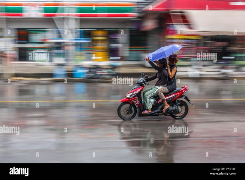 Паттайя дождь