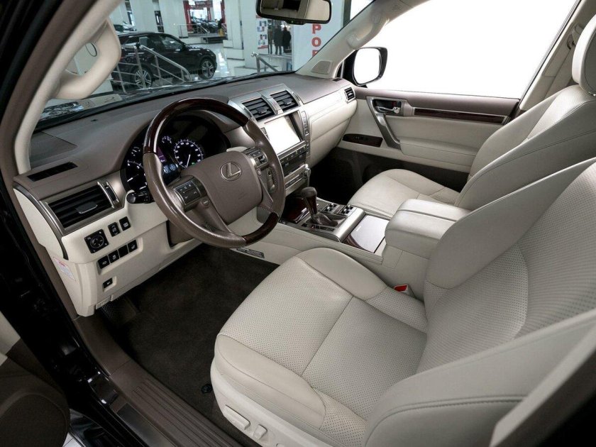 Lexus GX 460 сиденья 2 ряда