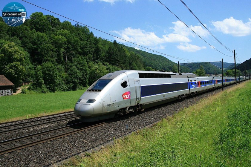 Французские скоростные поезда TGV