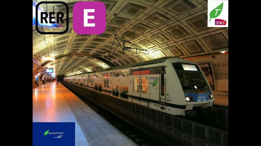 Электропоезда RER Париж