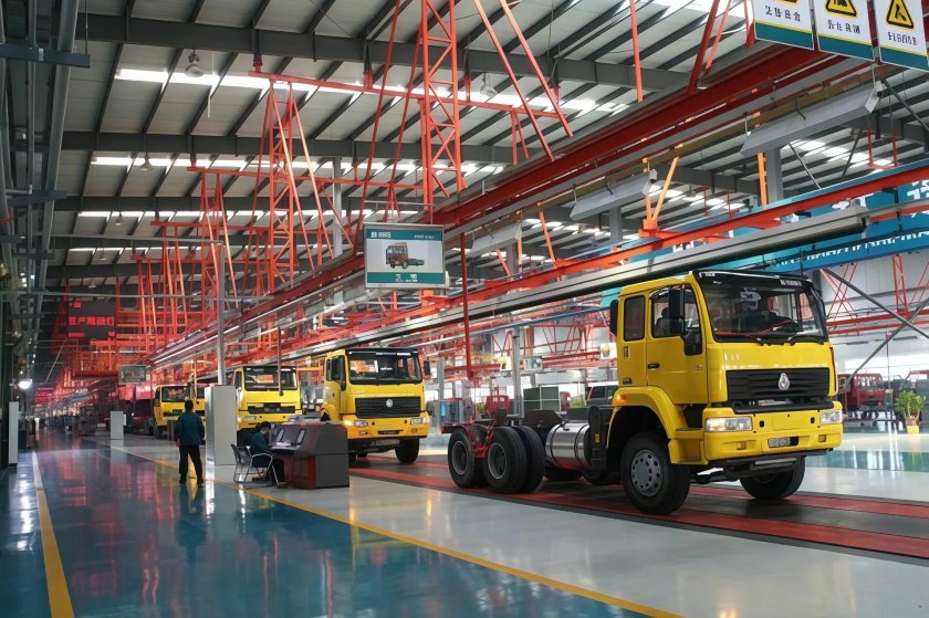 Sinotruk завод