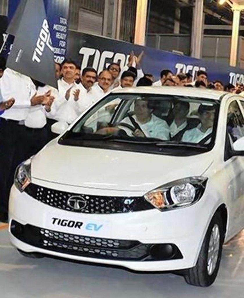 Tata электромобиль