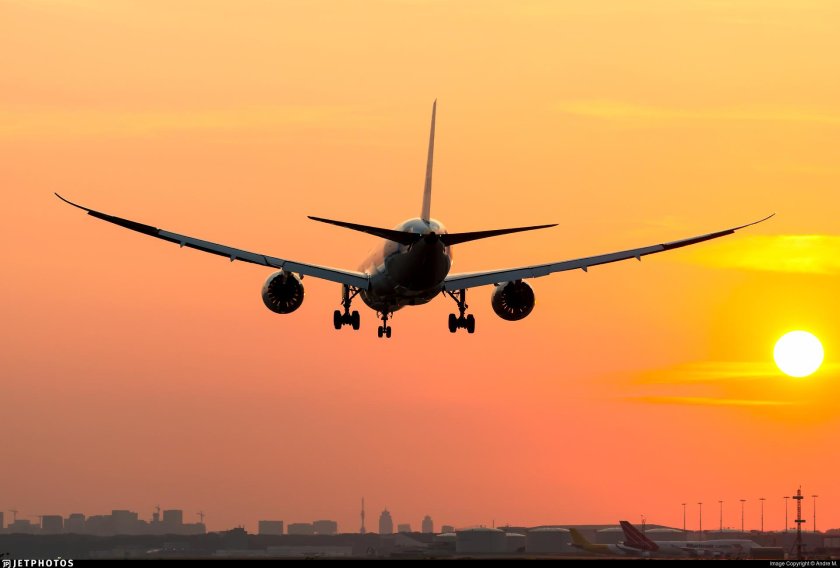 Посадка самолета