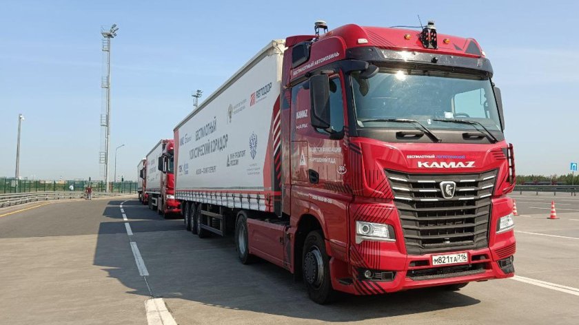 Новый тягач КАМАЗ 2023