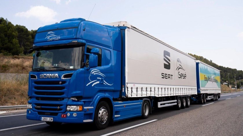 Автопоезда Германии