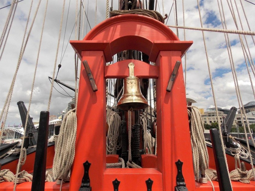 HM Bark Endeavour Replica