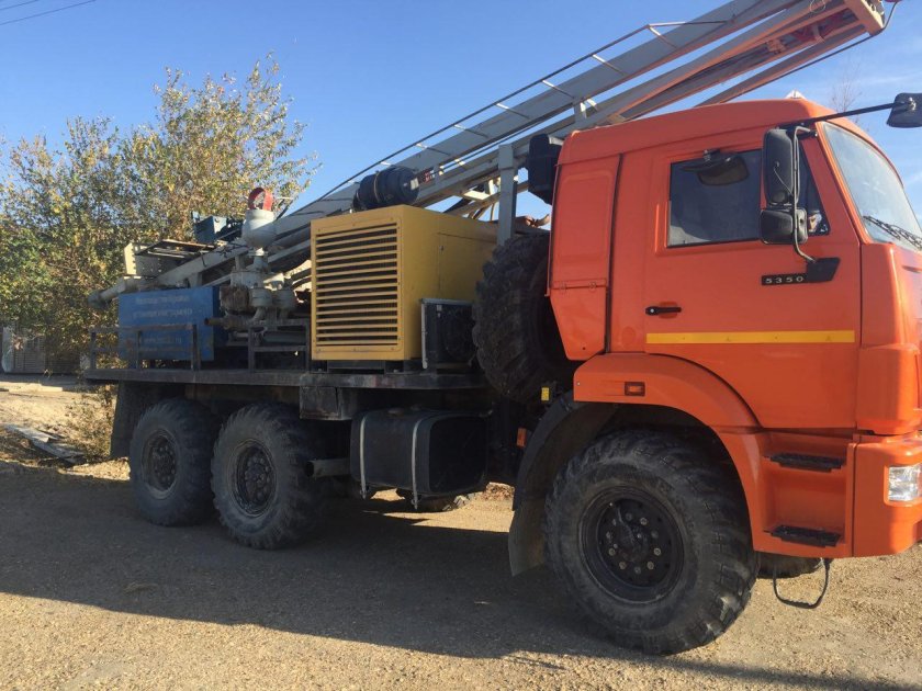 КАМАЗ 5350 С КМУ