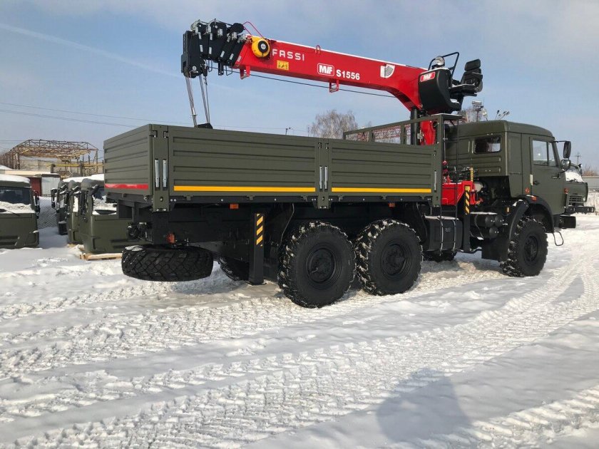 КАМАЗ 4310 С КМУ
