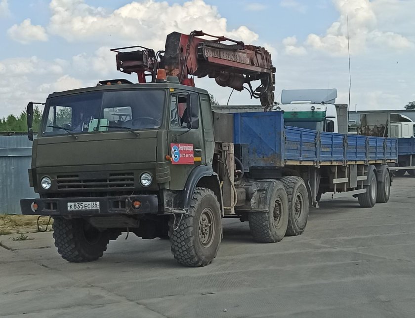 КАМАЗ 4310 С КМУ
