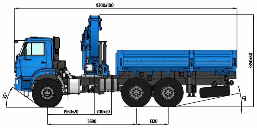 КАМАЗ 43118 С КМУ