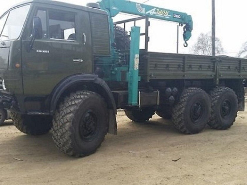 КАМАЗ 4310 С манипулятором