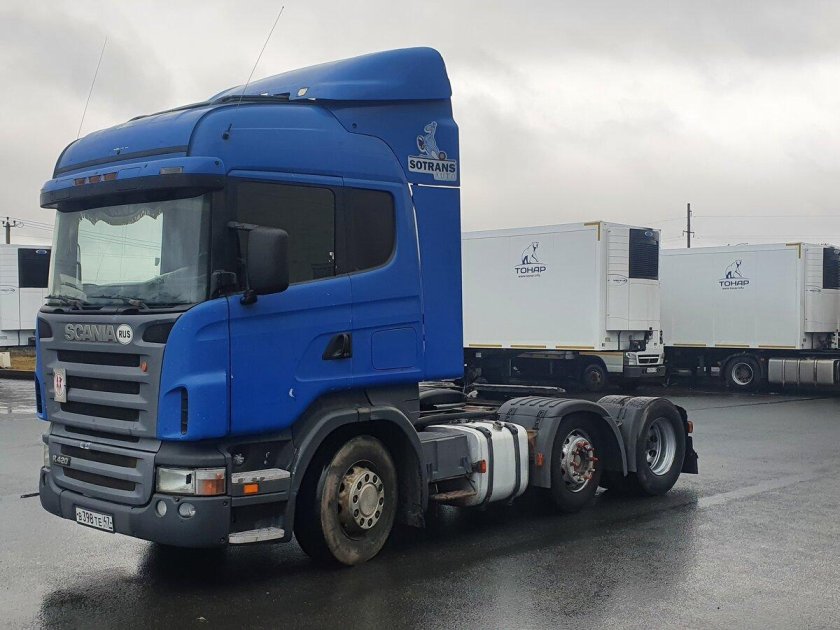 Купить седельный тягач Скания бу r420