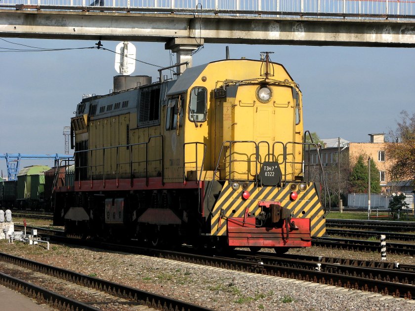 Людиновский тепловозостроительный ТЭМ 7