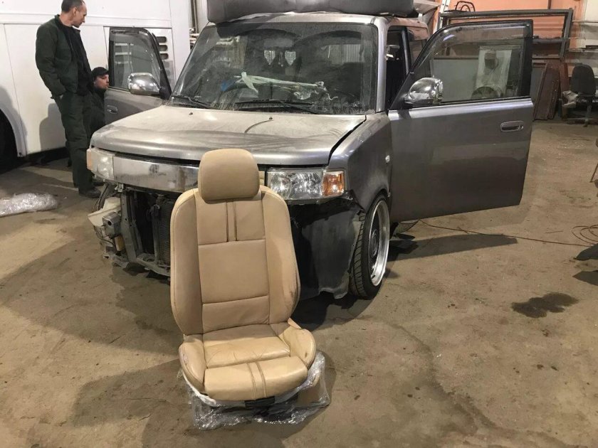 Scion XB салон трансформер