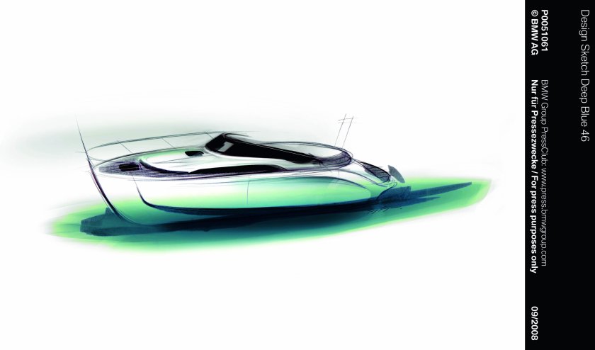 Спортивный катер БМВ