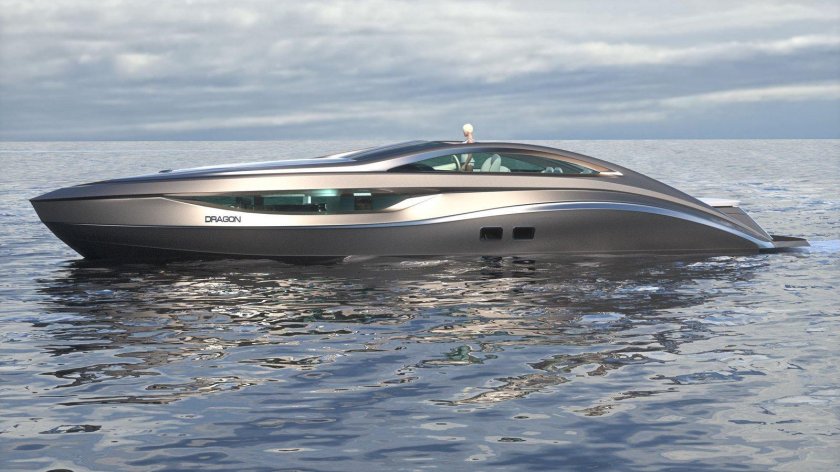 Яхта Sovereign Gray Design 105m