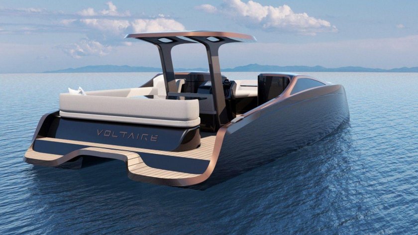 Гибридный катер