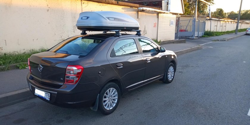 Багажник на крышу Шевроле кобальт 2013