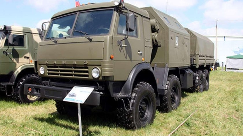 КАМАЗ 6350 артиллерийский тягач