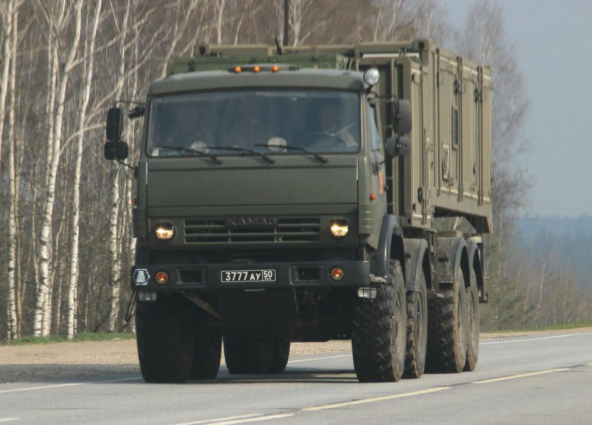 КАМАЗ 6350 военный бронированный