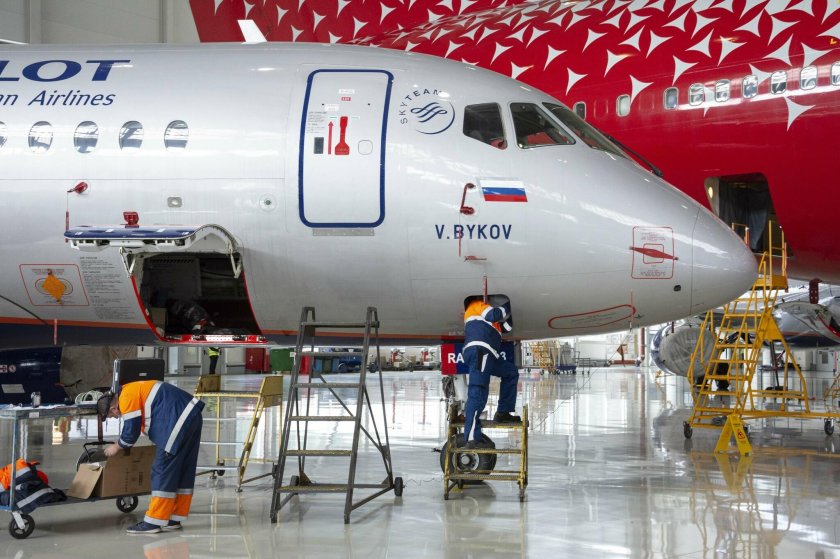 Ангар Аэрофлота в Шереметьево