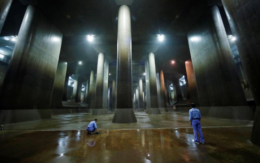 Ливневая канализация Токио