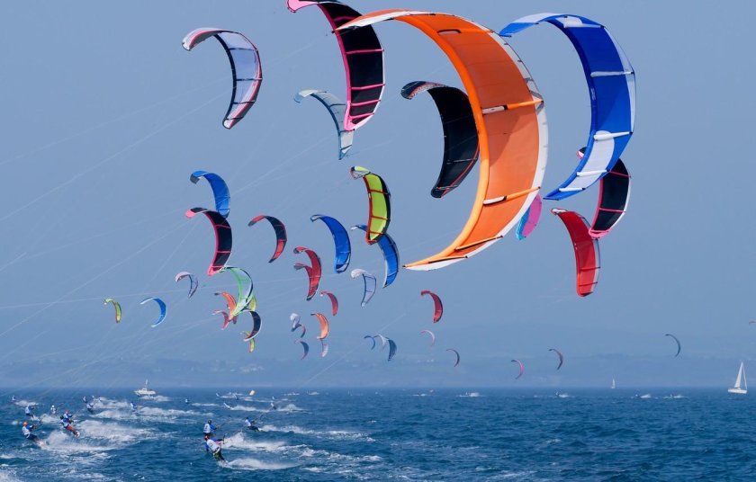 Кайтинг виндсерфинг