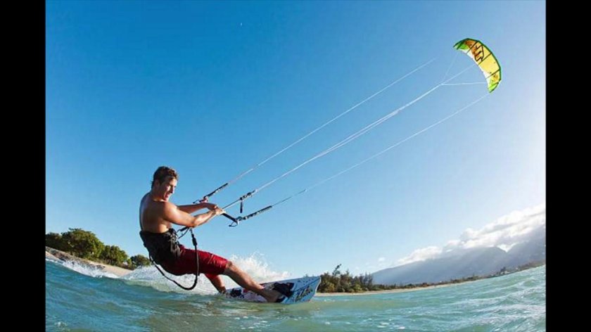 Кайтинг виндсерфинг