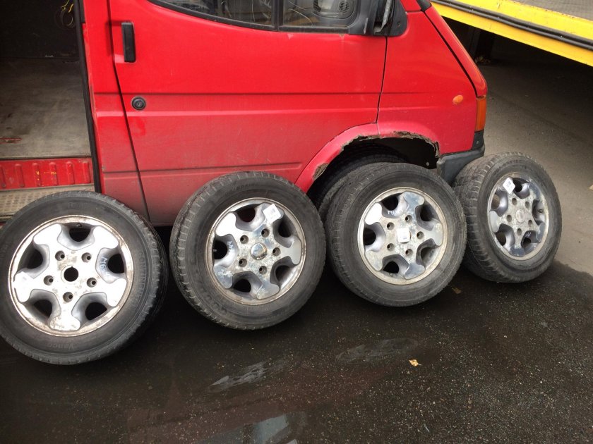Литые диски Ford Transit r16