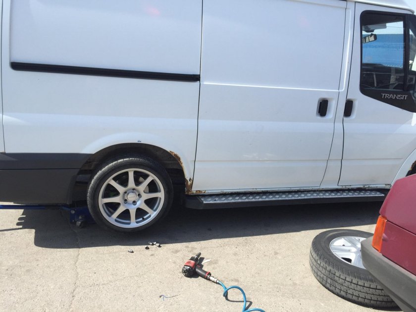 R17 на Форд Транзит