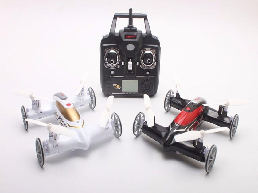Квадрокоптер машинка Syma x9